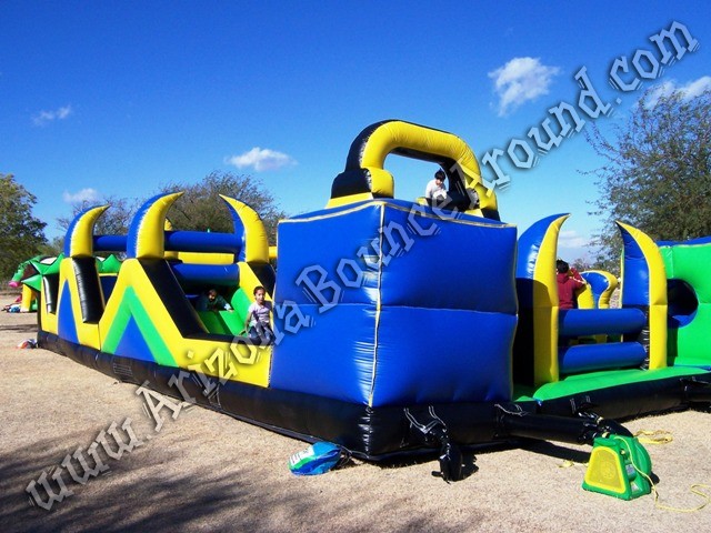 Inflatable obstacle course rental Denver Colorado